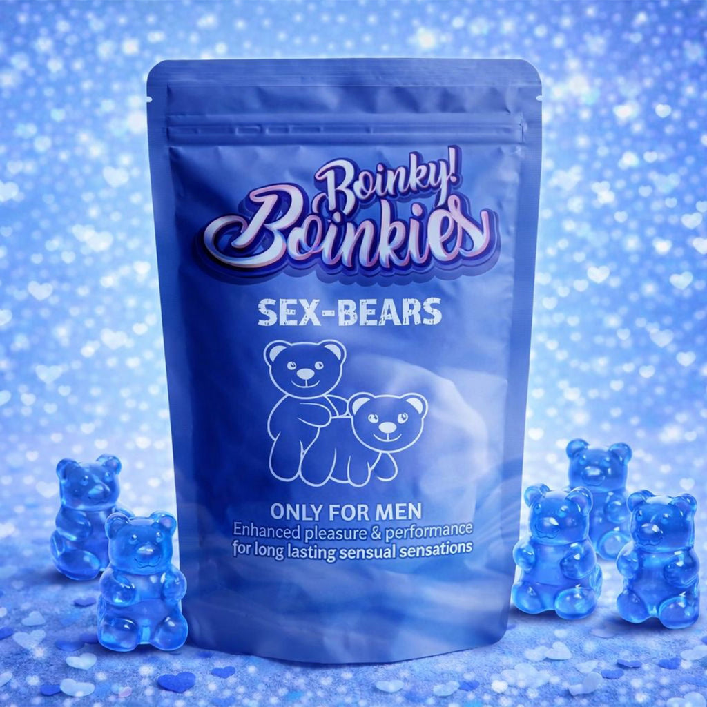 Boinky Sex Bears Gummies voor Mannen | Maca & Muira Puama