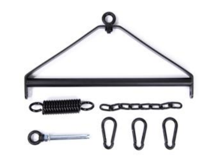 Zwarte metalen Bondage/Sex - plafondbeugel