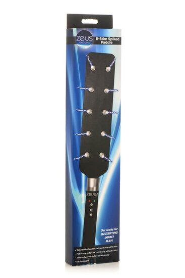 E-Stim Paddle met Spikes – USB Oplaadbare BDSM Paddle voor Elektrische Stimulatie