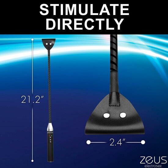 ZEUS E-Stim Crop – BDSM Electro Stimulatie Crop USB Oplaadbaar