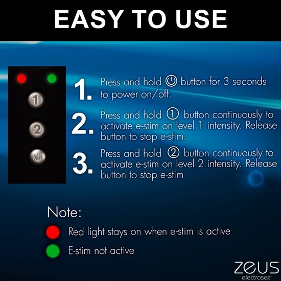 ZEUS E-Stim Crop – BDSM Electro Stimulatie Crop USB Oplaadbaar