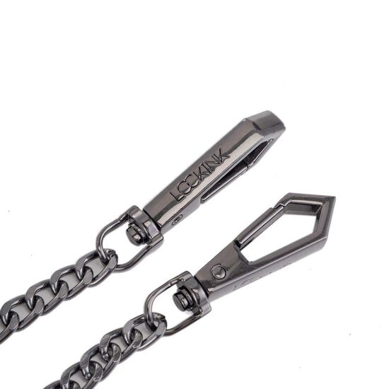 Luxe Halsband met Riem Set Zwart