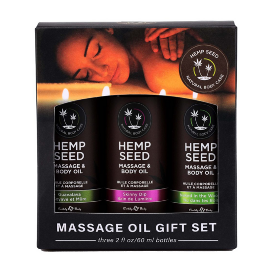 Hennep Massage Oil Cadeau Set