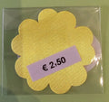 Tepelsticker Gele Bloem