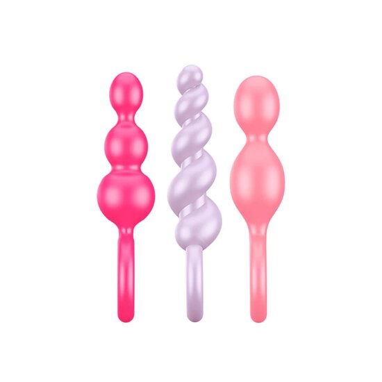 Driedelige Butt-plug set van Satisfyer