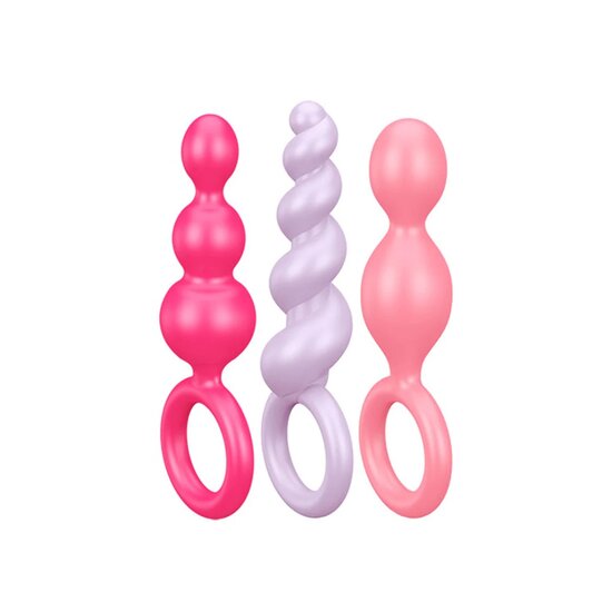 Driedelige Butt-plug set van Satisfyer