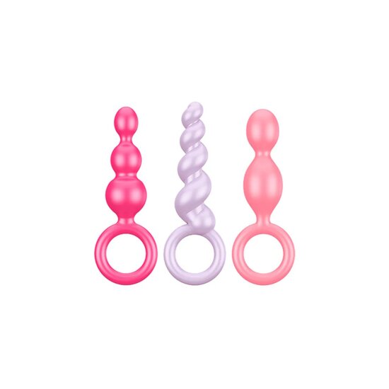 Driedelige Butt-plug set van Satisfyer