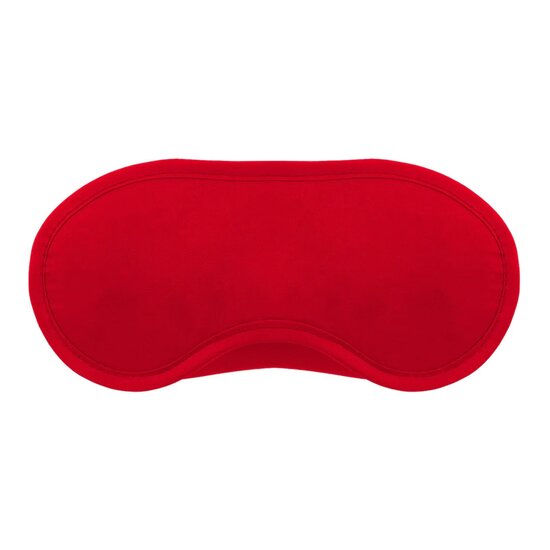 Blinddoeken Satijnen Rood & Zwart