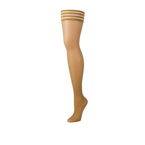 Nude Hold-Up Kousen Powder – Luxe Stay-Ups met Anti-Slip Grip | Kix’ies