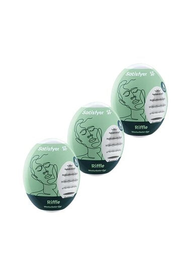 Satisfyer Masturbator Ei Licht Groen