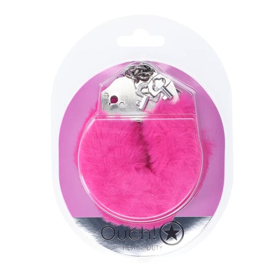 Sterke Fluffy Handboeien Roze