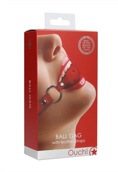 Ademende Bal Knevel Rood