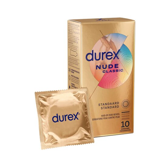 Durex Nude Classic Condooms 10 Stuks