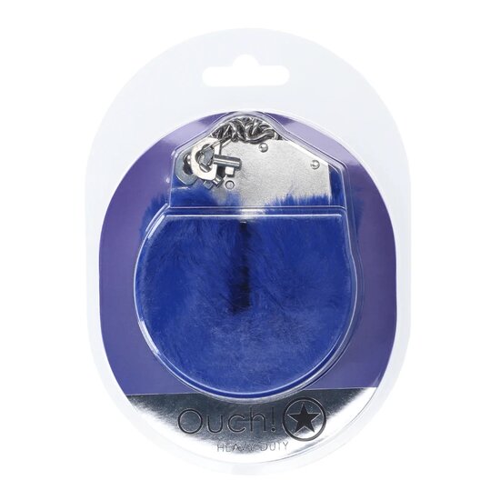 Stevige zachte handboeien Marineblauw