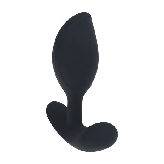 ButtPlug met vibratie en afstandsbediening Zwart
