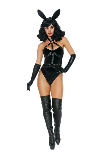 Bad Girl Bunny - XL - Zwart