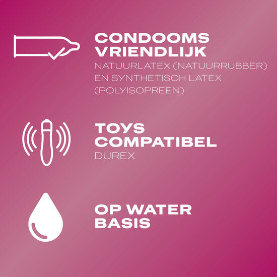 Durex Play Crazy Cherry Glijmiddel 100ml – Waterbasis, Kersensmaak, Veilig met Condooms