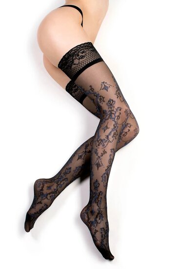 Ballerina’s Secret 416 Hold Ups 20 Den Zwart met Kant S/M – L/XL