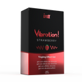 INTT Vibration Liquid Vibrator Gel Strawberry – Stimulerende Intieme Gel met Vibrerend Effect (15ml)