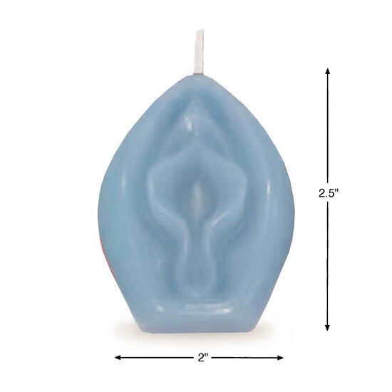 Eden’s Candle Vanilla Geurkaars Vagina - Blauw