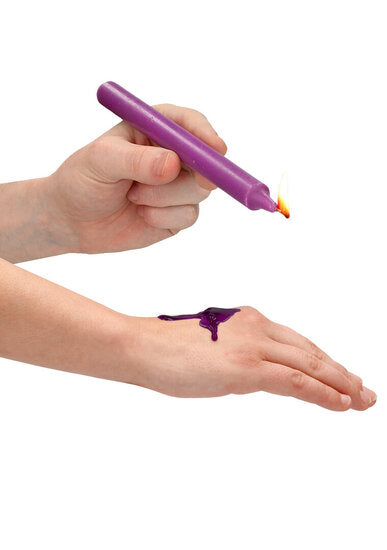 Teasing Wax Kaarsen Set (4 Stuks XL) – Multicolor BDSM Wax Play Kaarsen voor Sensuele Spelletjes