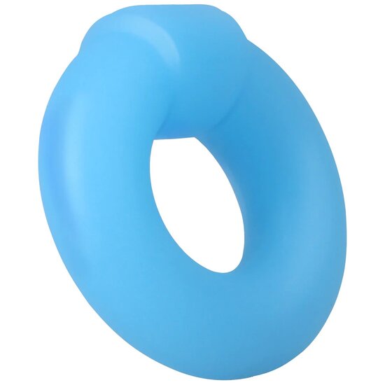 The Mega Ring Cockring Glow in the Dark – Penisring met Scrotum Drukpunt voor Intensere Climax