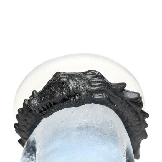 Black Caiman Silicone Cock Ring Zwart – Rekbare C-Ring voor Meer Uithoudingsvermogen & Intensiteit