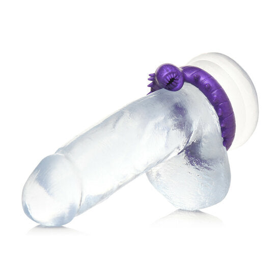 Slitherine Silicone Cock Ring Paars – Rekbare C-Ring voor Meer Uithoudingsvermogen & Intense Stimulatie