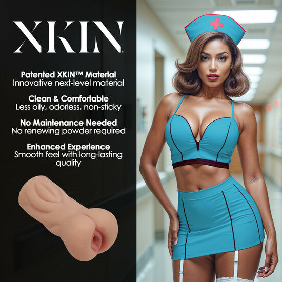 XKIN Career Girls Naughty Nurse Trixie Nightshift Realistische Masturbator TPE