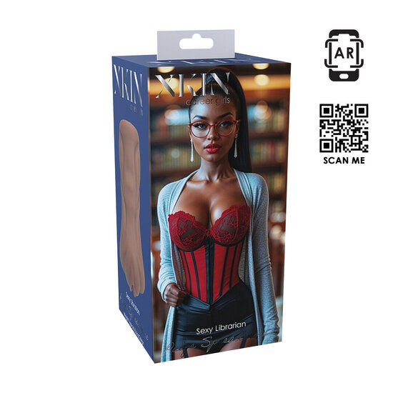 XKIN Career Girls Sexy Librarian Paige Spreadmore Realistische Masturbator TPE