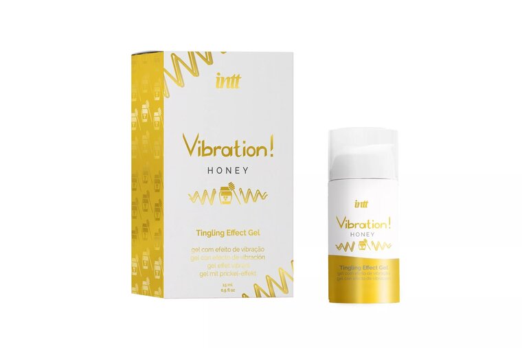 INTT Vibration Liquid Vibrator Honey – Intense Sensaties & Ultiem Genot 15ml