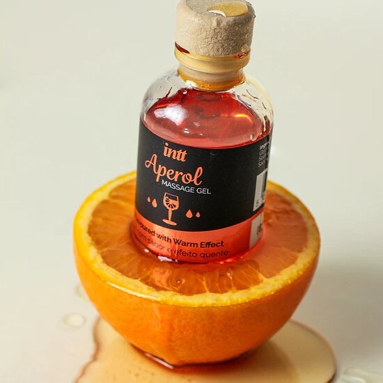 INTT Aperol Massage Gel – Verwarmende Sensatie & Verleidelijk Genot 30ml