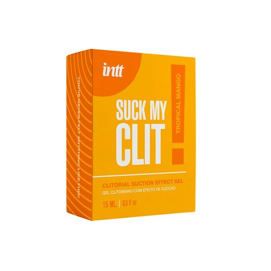 Suck My Clit Tropical Mango – Stimulerende Suction Gel (15 ml)