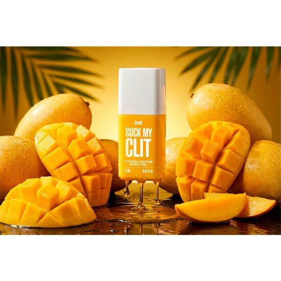 Suck My Clit Tropical Mango – Stimulerende Suction Gel (15 ml)