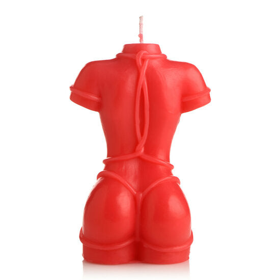 Bound Goddess Rode Druppelkaars – Master Series | Sensuele Warmte & Ritueel van Verleiding