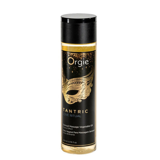 Orgie Tantric Love Ritual Sensuele Massage Olie – Luxe Tantra Massageolie met Argan & Amandelolie