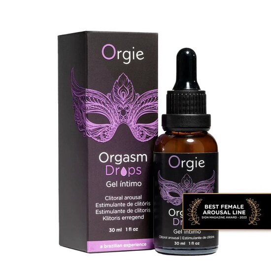 Orgie Orgasm Drops Clitoral Arousal Gel – Intens Stimulerende Clitoris Gel met Warm & Cool Effect