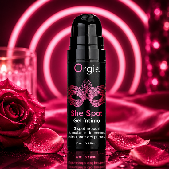 Orgie She Spot Intimate Gel – G-Spot Stimulerende Gel met Vibrerend, Warm & Cooling Effect