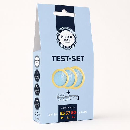 Gratis MISTER SIZE Test-Set – Ontdek Jouw Perfecte Condoommaat