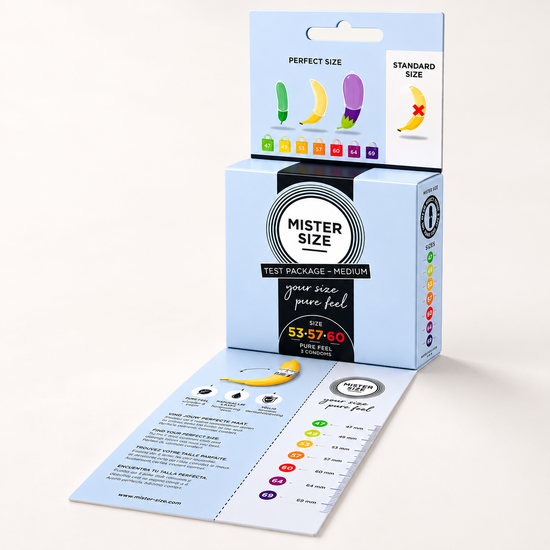 Gratis MISTER SIZE Test-Set – Ontdek Jouw Perfecte Condoommaat