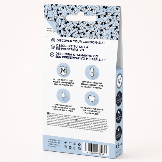 Gratis MISTER SIZE Test-Set – Ontdek Jouw Perfecte Condoommaat
