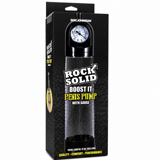 Boost It Penis Pump met Gauge – Voor Krachtigere & Vollere Erecties
