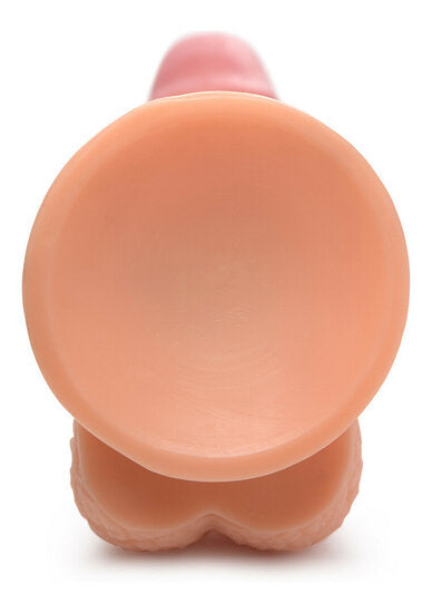 POP Dildo met Ballen 19 cm – Realistische Dildo met Zuignap | Boutique & Clubwear by Victoria