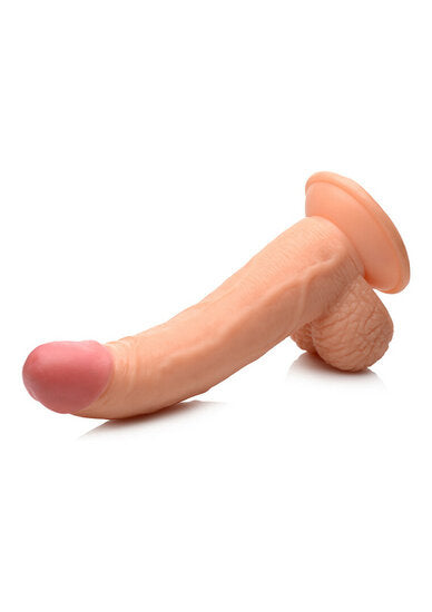 POP Dildo met Ballen 19 cm – Realistische Dildo met Zuignap | Boutique & Clubwear by Victoria