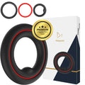 Nappex™ Fuego Triple Cockring Set – 3-in-1 Siliconen Cockringen voor Meer Ondersteuning, Comfort en Controle