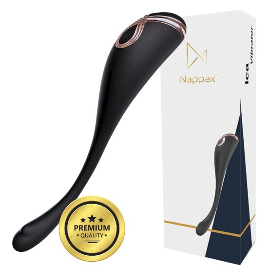 Nappex™ Ica Premium Spotvibrator – Krachtige Diepe Vibraties, 9 Intensiteitsniveaus & Waterdicht Design