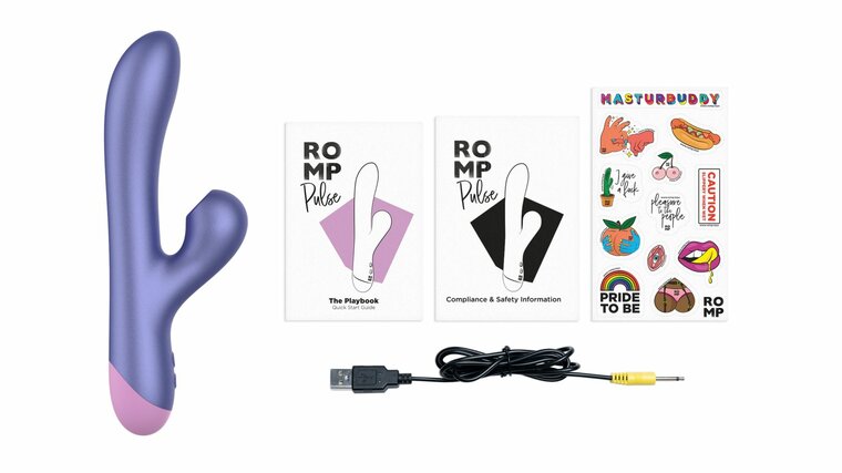 ROMP by Womanizer Pulse Rabbit Vibrator