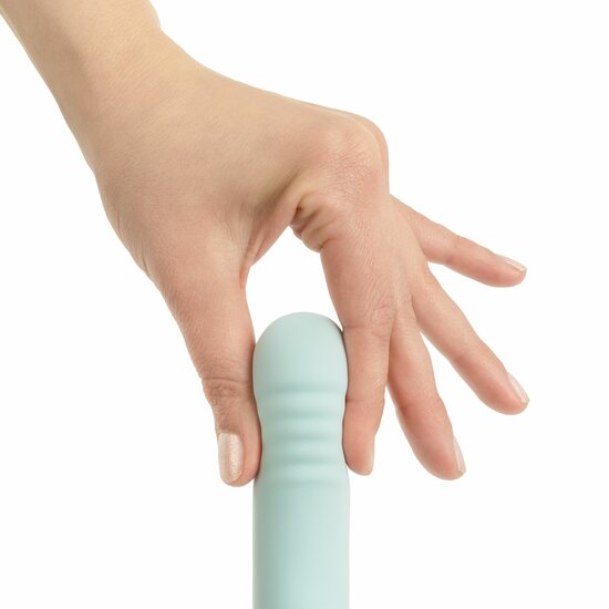 Good Vibes Only Triple Stimulation Vibe Blauw – Luxe Siliconen G-spot, Clitoris & Anale Vibrator