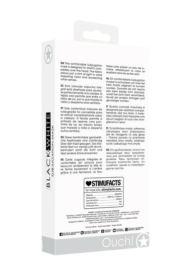 Subjugation Mask – Glanzend Hoofdmasker