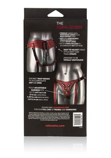 Her Royal Harness – Luxe Vegan Leren Harness voor Probe Play | Boutique & Clubwear by Victoria